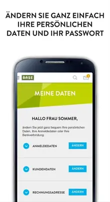 Mein BASE android App screenshot 1